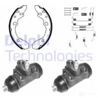 Тормозные колодки DELPHI 933 Mazda I OUU0 3273460191152