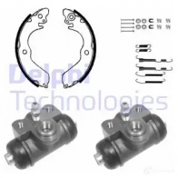 Тормозные колодки DELPHI Mitsubishi Colt 5 (CJ, CP) 1995 – 2002 W1 GPZ 3273460191558 977
