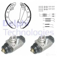 Тормозные колодки DELPHI Skoda 4QBI Q 5012759356722 KP1059