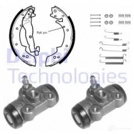 Тормозные колодки DELPHI 932166 YYX NUJ 632 3273460042454