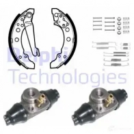 Тормозные колодки DELPHI Seat Toledo 3273460135033 KP715 K 1IWU