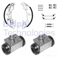 Тормозные колодки DELPHI 1068 6T8 CZ 5012759356586 Fiat