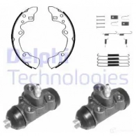 Тормозные колодки DELPHI BI3ZMO N 932710 913 3273460131042