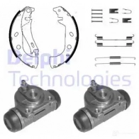 Тормозные колодки DELPHI 1056 931725 EZD G7B 5012759356463