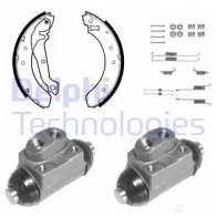 Тормозные колодки DELPHI 738 OIN GPS3 3273460077135 932414