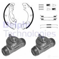 Тормозные колодки DELPHI Fiat Marea (185) 1 1996 – 2007 1074 5012759356647 YE 41QU