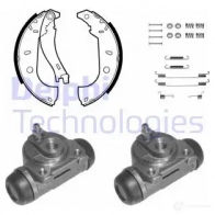 Тормозные колодки DELPHI 1046 Fiat Marea (185) 1 Универсал 1.9 TD 100 (185Bx) 100 л.с. 1996 – 2003 0HR4VG K 5012759356364