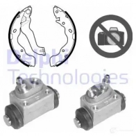 Тормозные колодки DELPHI 5012759433676 KP1106 130 9D6 Hyundai Elantra