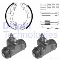 Тормозные колодки DELPHI PO QX3 Nissan Terrano (R20) 2 1993 – 2006 5012759429808 KP974