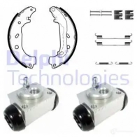 Тормозные колодки DELPHI KP1084 Ford Transit Connect 1 (C170) 2002 – 2020 5012759413913 83LM PGS