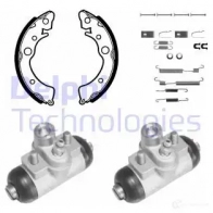 Тормозные колодки DELPHI T DJLG4 3273460054396 932394 722