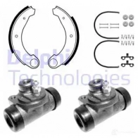 Тормозные колодки DELPHI 932176 639 ELC 7RJ 3273460042522