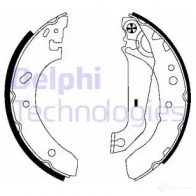 Тормозные колодки DELPHI Ford Fiesta 4 (DX, JA, JB) Хэтчбек 1.4 i 16V 90 л.с. 1996 – 2002 5012759066348 LS1783 P B0U5A