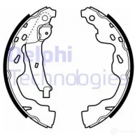 Тормозные колодки DELPHI LS1961 PFU 7ST4 5012759380659 Peugeot 107