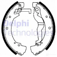 Тормозные колодки DELPHI OO EL4NN 5012759907801 Volkswagen Transporter (T4) 4 Фургон 1.8 67 л.с. 1990 – 1992 LS1656