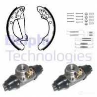 Тормозные колодки DELPHI ICWF A 719 3273460043826 932384