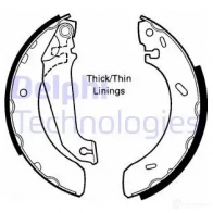 Тормозные колодки DELPHI Z 99SXX4 951029 5012759205020 LS1617
