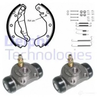 Тормозные колодки DELPHI KP742 5012759356807 944065 41W IGQS