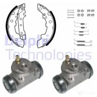 Тормозные колодки DELPHI 944043 O0 WEL KP664 3273460191688