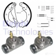 Тормозные колодки DELPHI 1 RS9V 5012759392652 KP743 944066