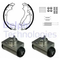 Тормозные колодки DELPHI 1438517847 KP1145 37 T0N2