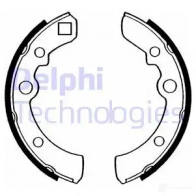 Барабанные колодки DELPHI 5012759200636 LS1132 L4 EMWG 950780
