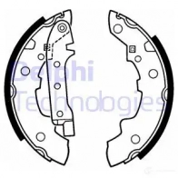 Барабанные колодки DELPHI LS1217 950812 9N J0G 5012759201046