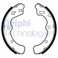 Тормозные колодки DELPHI LS1316 5012759202036 RHZ M0 950887