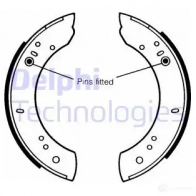 Тормозные колодки DELPHI 950759 Y 5PJP 5012759200353 LS1072