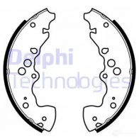 Тормозные колодки DELPHI ZJL ZB2 Suzuki Grand Vitara (FT, HT) 1 Кроссовер 2.7 4x4 (Tx92. JA 627) 184 л.с. 2003 – 2003 LS1955 5012759358917