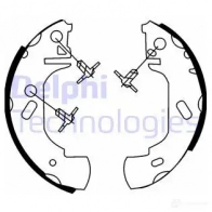 Тормозные колодки DELPHI 5012759205174 Y3J KZL 951036 LS1632