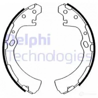 Тормозные колодки DELPHI LS1505 UI7Y YZN Nissan Navara (D22) 1 Пикап 2.4 150 л.с. 1997 – 2004 5012759236536