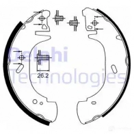Барабанные колодки DELPHI V QA2AC8 951179 LS1896 5012759160701