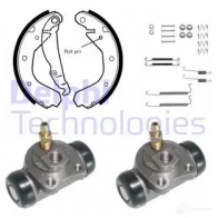 Тормозные колодки DELPHI 944087 3273460191886 KP782 GO 1CU