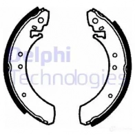 Тормозные колодки DELPHI 950757 EL5X PU 5012759200339 LS1068