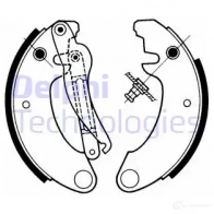 Тормозные колодки DELPHI 4D33 0WJ LS1157 950793 5012759200797