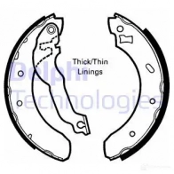 Тормозные колодки DELPHI VSNP LE 5012759205037 LS1618 951030