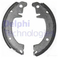 Тормозные колодки DELPHI 950769 3273460057687 LS1101 CZXP2 B