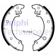 Тормозные колодки DELPHI 5012759201701 3VB 4UPY LS1303 950875