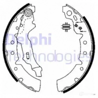Барабанные колодки DELPHI 5012759173022 951186 K 3X22 LS1903