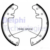 Тормозные колодки DELPHI MRJI 3I 950770 5012759200490 LS1102