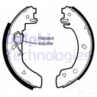 Тормозные колодки DELPHI 950969 LS1436 WXCFG X 5012759203217