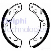 Тормозные колодки DELPHI 950744 F AFR66 LS1023 5012759200117