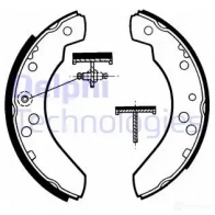 Тормозные колодки DELPHI 950882 XR NIVNS LS1311 5012759201787