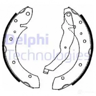 Тормозные колодки DELPHI WF G3W6 LS1634 951038 5012759205198