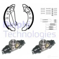 Тормозные колодки DELPHI J841V LU 3273460191787 KP740 944063