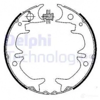 Барабанные колодки DELPHI 951184 4KDN 7IY 5012759173008 LS1901