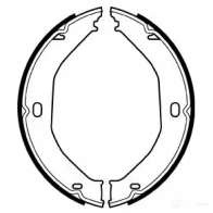 Барабанные колодки DELPHI J3FP 3P2 5012759526699 951346 LS2078