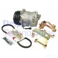 Компрессор кондиционера DELPHI TSP0155047K Audi A6 (C4) 1 Седан 2.0 107 л.с. 1994 – 1995 5050100174502 V7OG 2