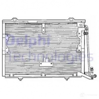 Радиатор кондиционера DELPHI Mercedes SLK (R170) 1 Кабриолет 2.0 200 Kompressor (1744) 163 л.с. 2000 – 2004 5050100232301 TSP0225193 3DJ3 2